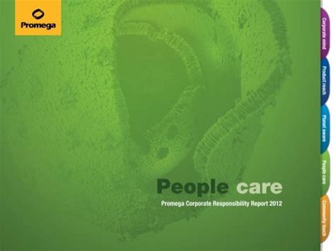 promega giving|People Care .